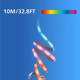 LED pásek Philips Smart LED RGBIC LEDstrip 10m(5+5) Type-C bílý

 obrázek produktu 7 z 7