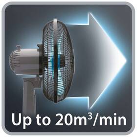Ventilátor Rowenta VU2110F1 černý/modrý

 obrázek produktu 2 z 9