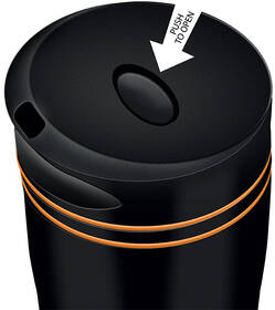 Termohrnek Lamart 360 ml LT4051 černý/oranžový

 obrázek produktu 2 z 4