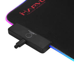 Podložka pod myš Marvo MG8, RGB, 35 x 25 cm černá

 obrázek produktu 2 z 3