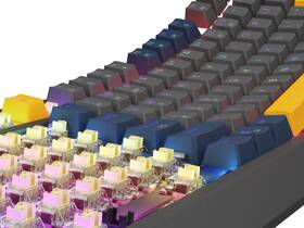 Klávesnice Genesis THOR 230, TKL, RGB, Outemu Panda, US layout, šedo-modrá, černá 

 obrázek produktu 8 z 9