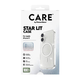 Kryt na mobil PanzerGlass CARE Star Lit MagSafe na Apple iPhone 17 průhledný

 obrázek produktu 5 z 5