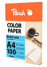 Papíry do tiskárny Peach Color A4 - 100 listů (syté) modré

 obrázek produktu 1 z 2