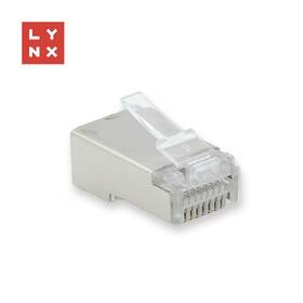 Koncovka Lynx STP Cat6, 50µ, 100ks průhledná

 obrázek produktu 1 z 1