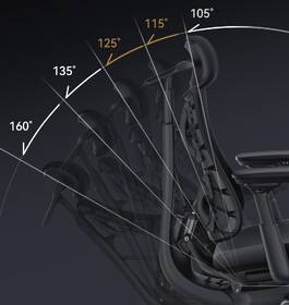 Ergonomická židle LiberNovo Omni Pro Glacier, 48cm světle šedá

 obrázek produktu 9 z 19