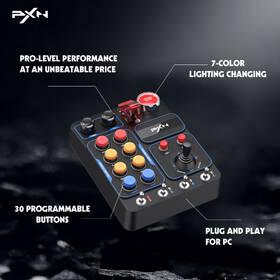 Ovládací panel PXN CB1 Control Box, PC černý

 obrázek produktu 7 z 14