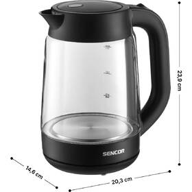 Rychlovarná konvice Sencor SWK 1786BK 1,7 l černá

 obrázek produktu 1 z 8