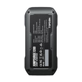 Startovací box Topdon Car Jump Starter JumpSurge 1200, 10000 mAh černé

 obrázek produktu 3 z 14