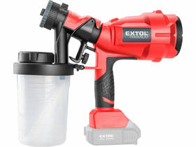 Pistole stříkací Extol Premium 8891863 20V Li-ion (bez baterie) 

 obrázek produktu 2 z 9