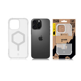 Kryt na mobil Tactical MagForce Hexagon na Apple iPhone 16 Pro Max bílý/průhledný

 obrázek produktu 5 z 5