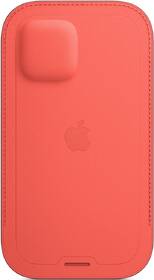 Pouzdro na mobil Apple Leather Sleeve s Magsafe pro iPhone 12 mini  - citrusově růžová 

 obrázek produktu 1 z 2