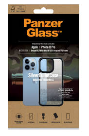 Kryt na mobil PanzerGlass SilverBulletCase na Apple iPhone 13 Pro černý/průhledný

 obrázek produktu 4 z 4