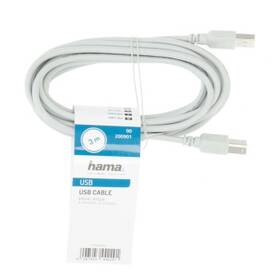 Kabel Hama USB 2.0 typ A-B, 3 m šedý

 obrázek produktu 1 z 2
