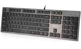 Klávesnice A4Tech KV-300H, USB, CZ šedá

 obrázek produktu 1 z 3