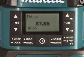Radiopřijímač s DAB+ Makita MR009GZ Bluetooth, LED, Li-ion XGT 40V 

 obrázek produktu 5 z 8