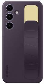 Kryt na mobil Samsung Silicone Grip s poutkem na Galaxy S24+ fialový

 obrázek produktu 2 z 4