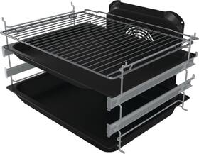 Sklokeramický sporák Gorenje GECS6C70WPA bílá barva
