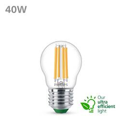 Žárovka LED Philips 40W, filament, P45, E27, teplá bílá 

 obrázek produktu 3 z 3