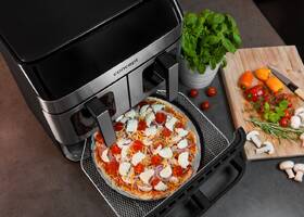 Fritéza horkovzdušná Concept FR9000 PIZZA TRIO 18,5 l černá/nerez

 obrázek produktu 16 z 32