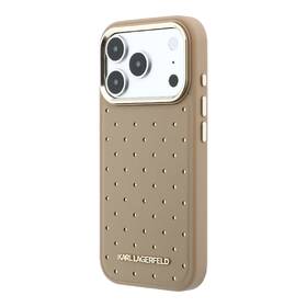 Kryt na mobil Karl Lagerfeld PU Perforated Gold Dots MagSafe na Apple iPhone 17 Pro béžový

 obrázek produktu 2 z 6