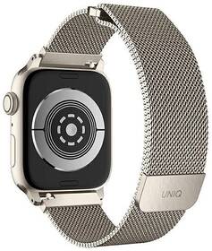 Řemínek Uniq Dante na Apple Watch 45/44/42mm - starlight 

 obrázek produktu 1 z 2