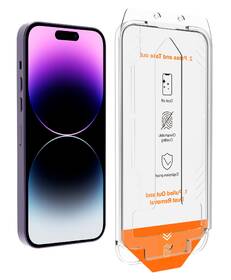 Tvrzené sklo RhinoTech 2.5D na Apple iPhone 13/13 Pro/14 + samoaplikátor 

 obrázek produktu 1 z 4