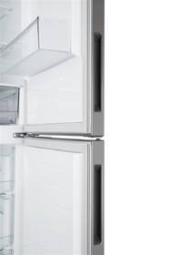 Chladnička s mrazničkou LG GBP62PZNBC stříbrná barva
