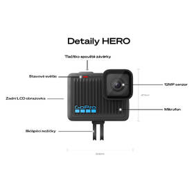 Outdoorová kamera GoPro HERO 

 obrázek produktu 3 z 12