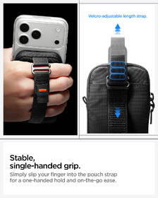 Peněženka Spigen Portable Organizer Pouch TintapZip MagSafe černá/oranžová

 obrázek produktu 17 z 19