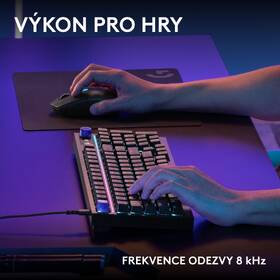 Klávesnice Logitech G316 X 98, US INT'L layout černá

 obrázek produktu 10 z 18