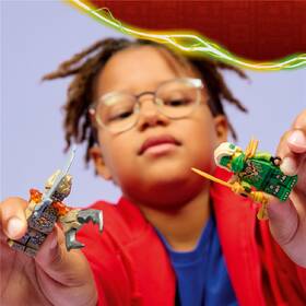 Stavebnice LEGO® NINJAGO® 71850 Lloyd vs. spinner pozemské příšery 

 obrázek produktu 5 z 8