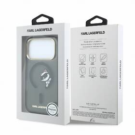 Kryt na mobil Karl Lagerfeld IML Choupette Peekaboo Magsafe na Apple iPhone 18 Pro černý

 obrázek produktu 6 z 6