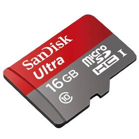 Paměťová karta SANDISK 16GB UHS-I U1 (48MB/s) + adapter 

 obrázek produktu 2 z 3