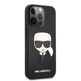 Kryt na mobil Karl Lagerfeld Saffiano Karl Head na Apple iPhone 13 Pro Max černý

 obrázek produktu 2 z 5