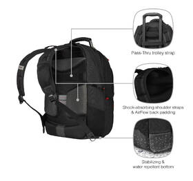 Batoh na notebook Wenger Pegasus Deluxe 16" černý

 obrázek produktu 8 z 11
