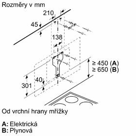 Odsavač par Siemens LC91KWW60 černá barva
