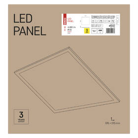 LED panel EMOS Maxxo, čtverec, 40W, neutrální bílá, UGR 

 obrázek produktu 2 z 2