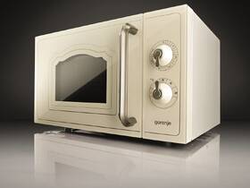 Mikrovlnná trouba Gorenje MO4250TCLI béžová barva
