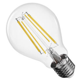Žárovka LED EMOS Filament, klasik, 7,5W, E27, teplá bílá 

 obrázek produktu 2 z 4