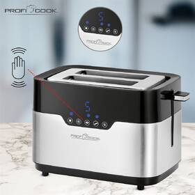 Topinkovač Profi Cook TA 1170 černý/nerez

 obrázek produktu 4 z 9