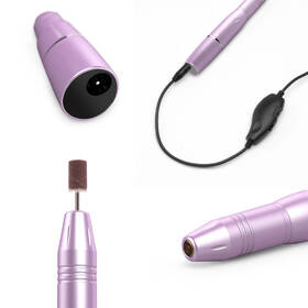 Sada na manikúru / pedikúru Rio NAEF fialová barva
