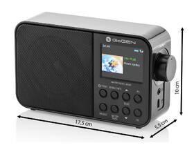 Radiopřijímač s DAB+ GoGEN DAB 500 BTC černý

 obrázek produktu 2 z 11