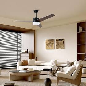 Stropní svítidlo IMMAX NEO LITE VARIABLE SMART LED s ventilátorem, 24W, Wi-Fi, TUYA černé/hnědé

 obrázek produktu 8 z 8
