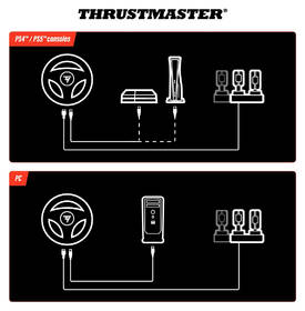 Volant Thrustmaster T98, Ferrari 296 edice - PS5, PS4, PC černý

 obrázek produktu 11 z 11