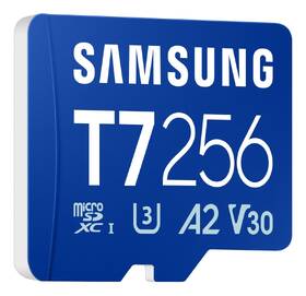 Paměťová karta Samsung T7 MicroSDXC 256GB UHS-I U3 (170R) modrá

 obrázek produktu 2 z 4