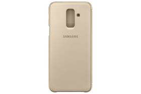 Pouzdro na mobil flipové Samsung Wallet Cover na Galaxy A6+ zlaté

 obrázek produktu 5 z 7
