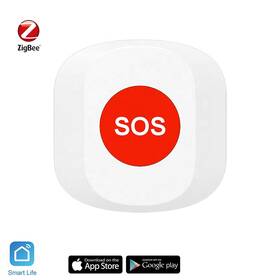 SOS tlačítko iQtech Smartlife S0S02, Zigbee 3.0 

 obrázek produktu 1 z 2