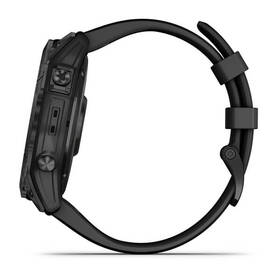 Chytré hodinky Garmin fenix 7X Sapphire Solar - Titan Black/Black Silicone Band 

 obrázek produktu 8 z 10