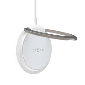 Bezdrátová nabíječka FIXED MagPad s podporou uchycení MagSafe a stojánkem, 15W bílá

 obrázek produktu 3 z 12
