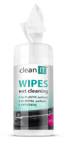 Čistící ubrousky Clean IT mokré na plasty, 100ks 

 obrázek produktu 1 z 2